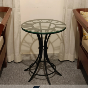 metal table